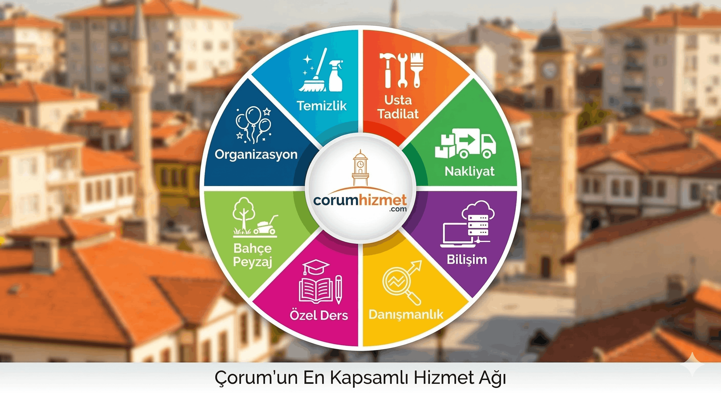Çorum’un 8 Temel İhtiyacına Tek Platformda Çözüm